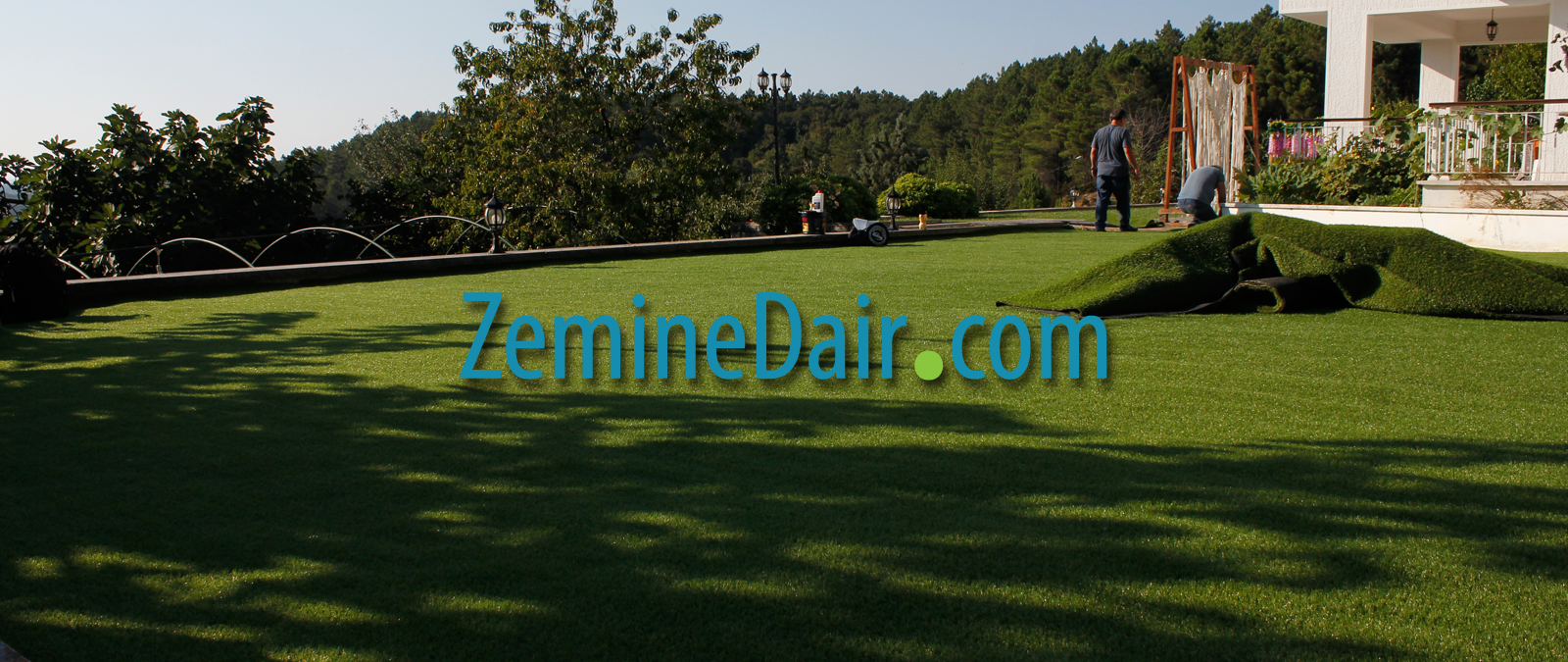 zemine dair çim halı